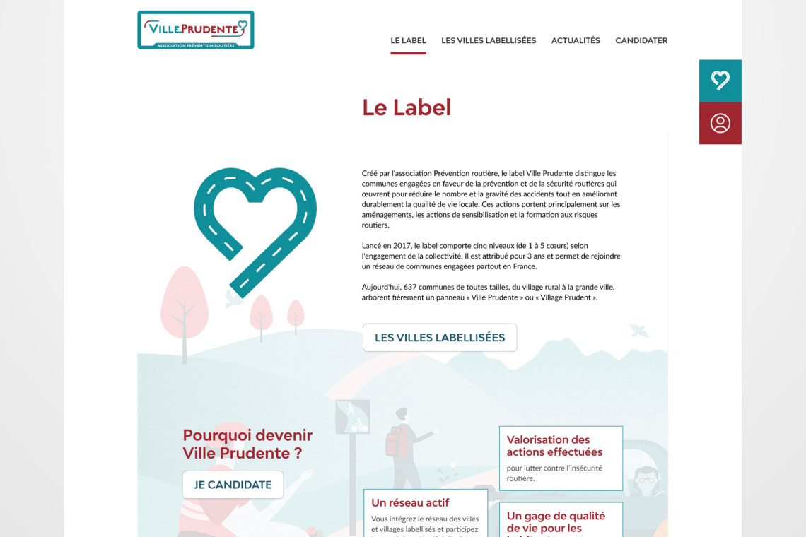 Ville prudente Le label